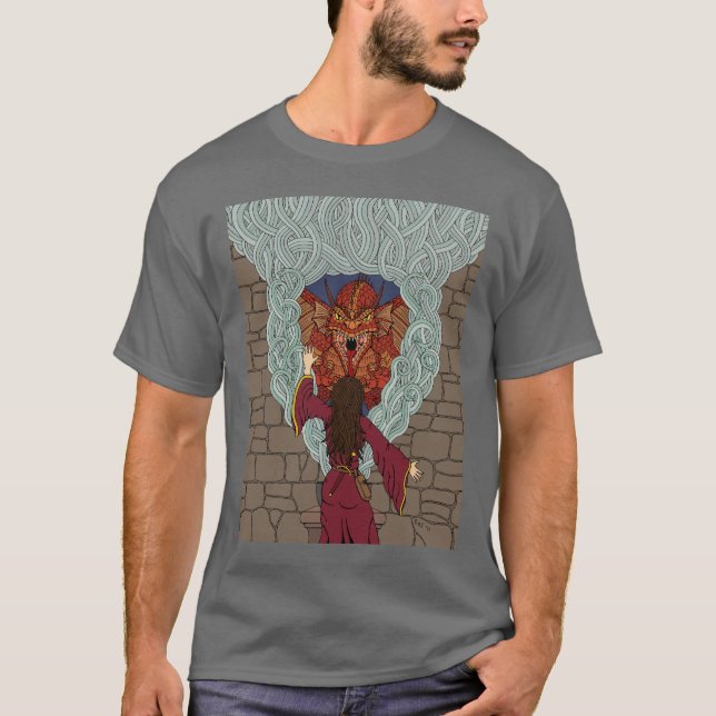 Conjuring the Dragon T-Shirt (Front)