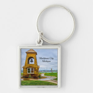 Conkling Heritage Park Mackinaw City Keychain