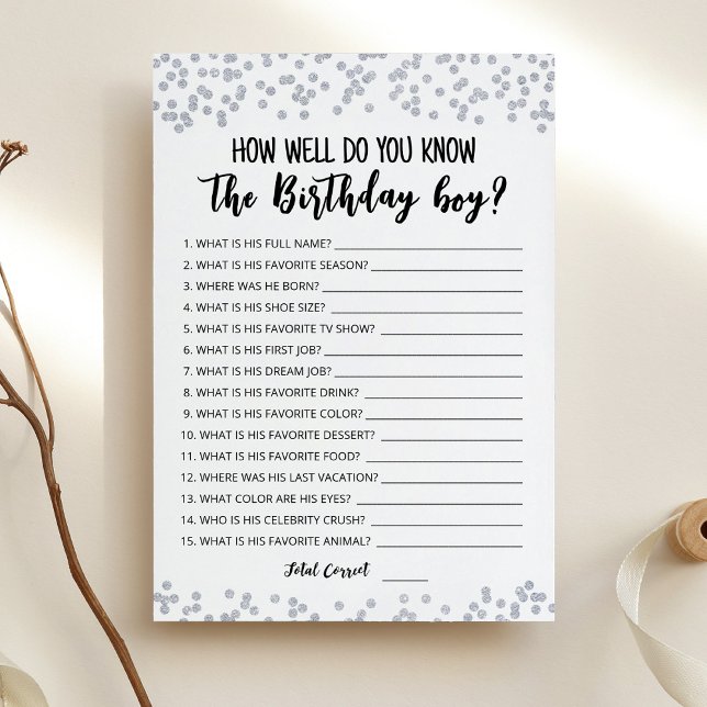 Connaissez-vous bien la carte de jeu pour garçon d (Créateur téléchargé)