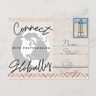 Connect Globally Postcard
