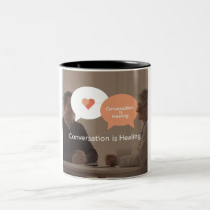 Connect & Heal: Inspirational Mug