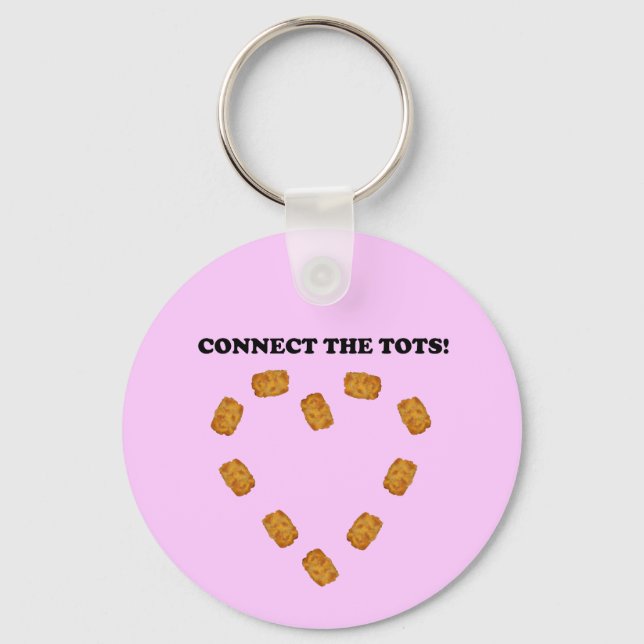 Connect The Tots Keychain (Front)