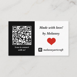 Connect with us business business card