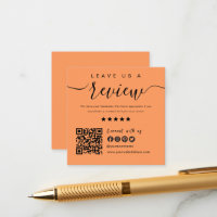 Connect With Us QR Code | Leave Us A Review Modern