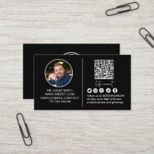 Connect with Us Social Media Qr Code Logo Business