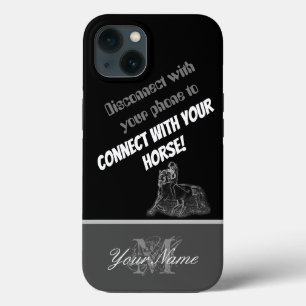 Connect with your horse! iPhone 13 case