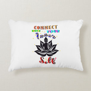 Connect With Your Inner Self Accent Pillow