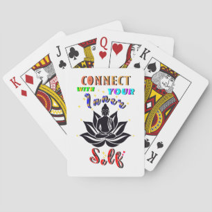 Connect With Your Inner Self Playing Cards