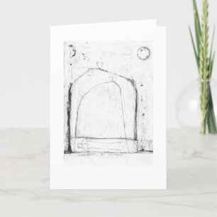 Connected by stillness. card