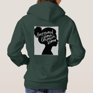 Connected, Empowered, Inspired – Motivational Hoodie