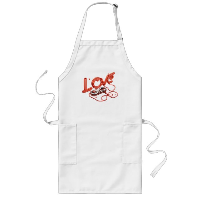 Connected In Love Long Apron (Front)