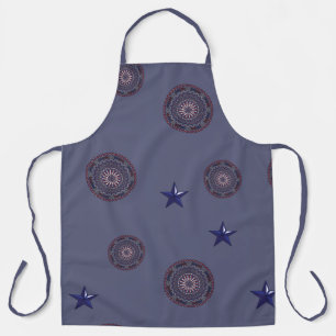 Connected Independence Day All-Over Print Apron