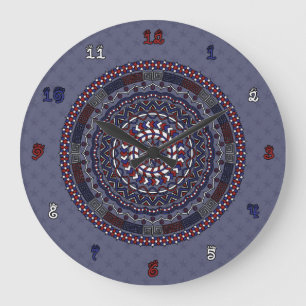 Connected Independence Day Clock