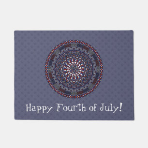 Connected Independence Day Doormat