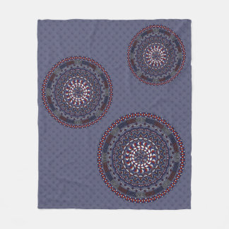 Connected Independence Day Fleece Blanket