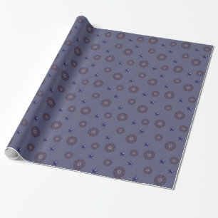 Connected Independence Day Wrapping Paper