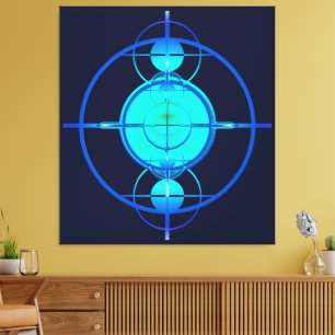 Connected Minds (Night Version) Canvas Print