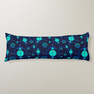 Connected Minds Pattern 2 Body Pillow