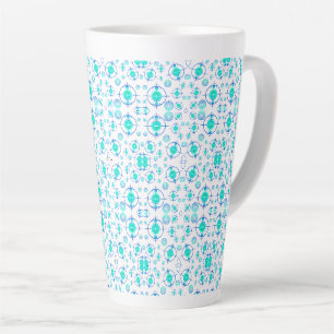 Connected Minds Pattern 2 Latte Mug