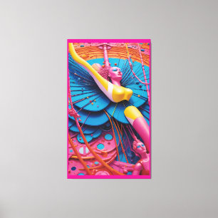 Connected to the Dream - Ken Gauge Art Canvas Print