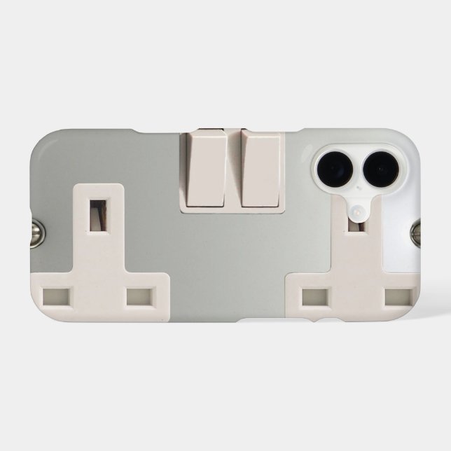 Connecteur électrique AC BS 1363 Royaume-Uni (Verso (Horizontal))