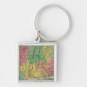 Connecticut 10 keychain