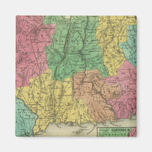 Connecticut 10 magnet