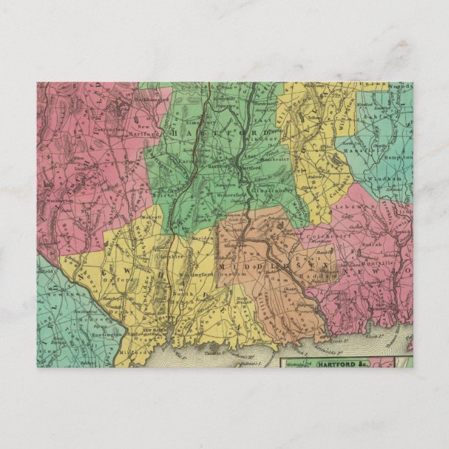 Connecticut 10 postcard (Front)