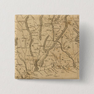 Connecticut 12 2 inch square button