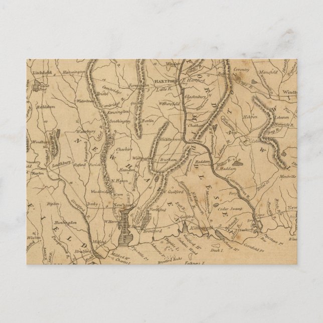 Connecticut 12 postcard (Front)