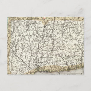 Connecticut 16 postcard
