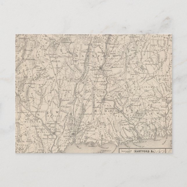 Connecticut 3 postcard (Front)