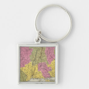 Connecticut 4 keychain