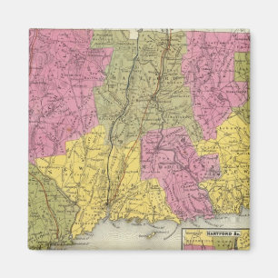 Connecticut 4 magnet