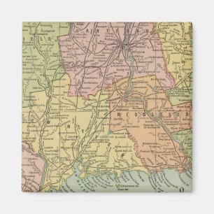Connecticut 5 magnet
