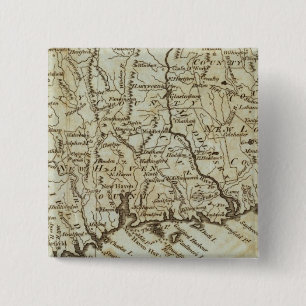Connecticut 7 2 inch square button