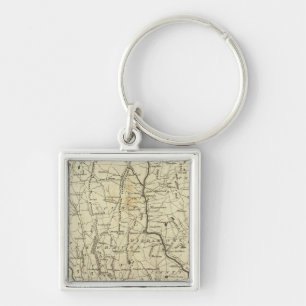 Connecticut 7 keychain