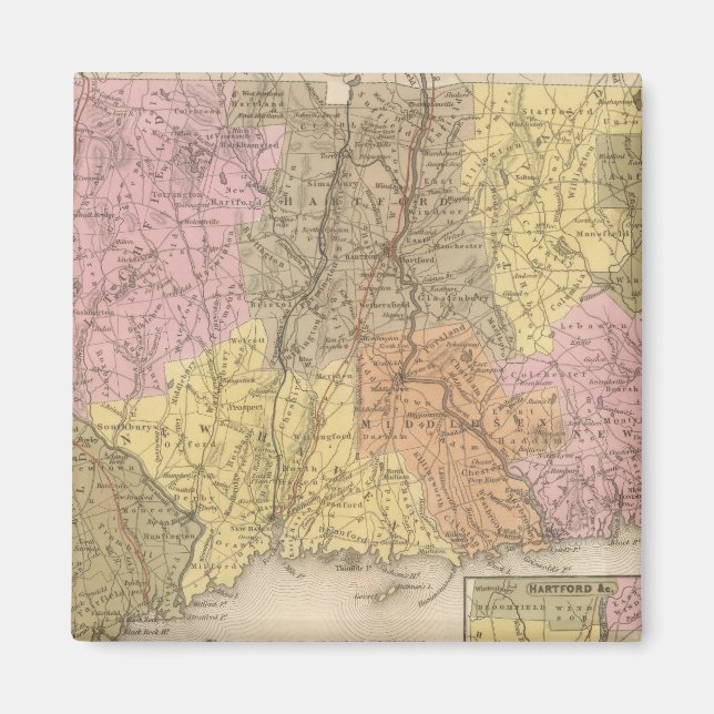 Connecticut 8 magnet (Front)