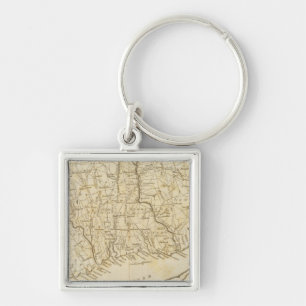 Connecticut 9 keychain