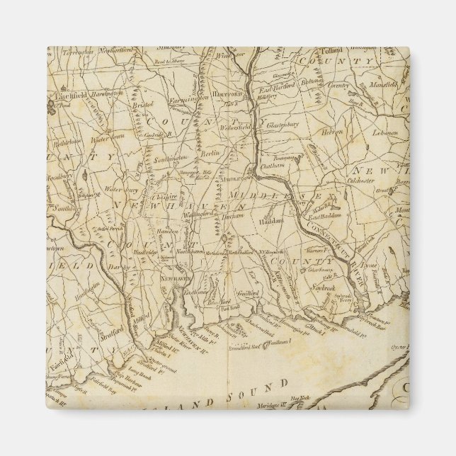 Connecticut 9 magnet (Front)