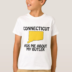 Connecticut - Ask Me About My Butler T-Shirt