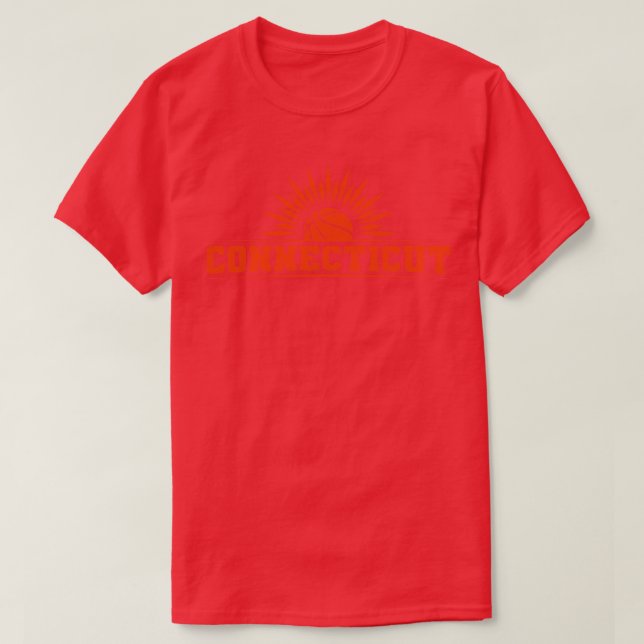 Connecticut Basketball TShirt 1 (Design Front)