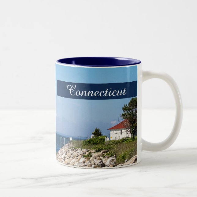 Connecticut Beaches and Lighthouse Mug (Right)