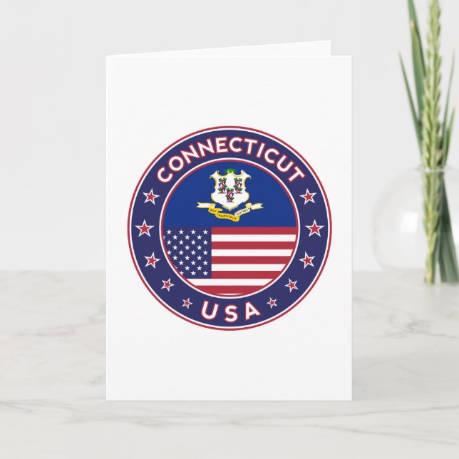 Connecticut Card (Front)