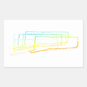 connecticut chill blur sticker