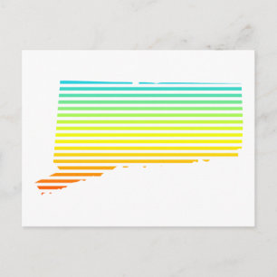 connecticut chill fade postcard