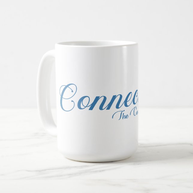 Connecticut (decorative) coffee mug (Front Left)