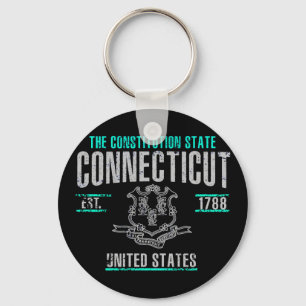 Connecticut Keychain
