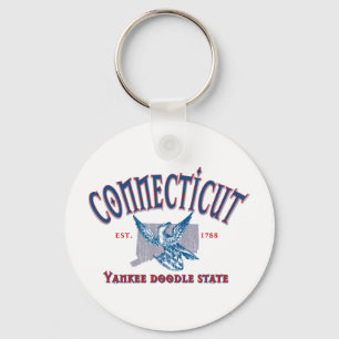 Connecticut Keychain