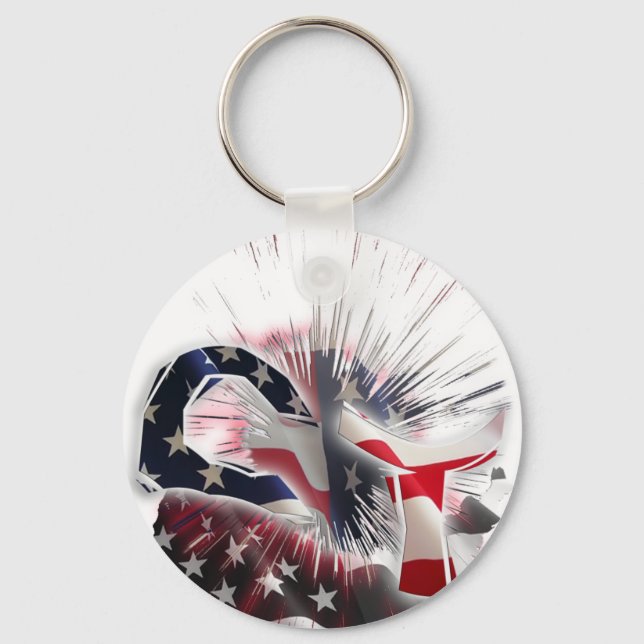 CONNECTICUT KEYCHAIN (Front)